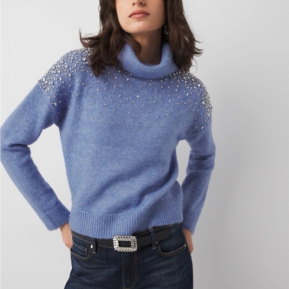 Embellished Turtleneck Sweater - Picture 1 of 5
